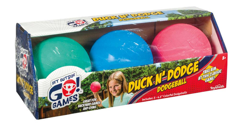 Toysmith Get Outside GO! Mini Dodge Ball Set