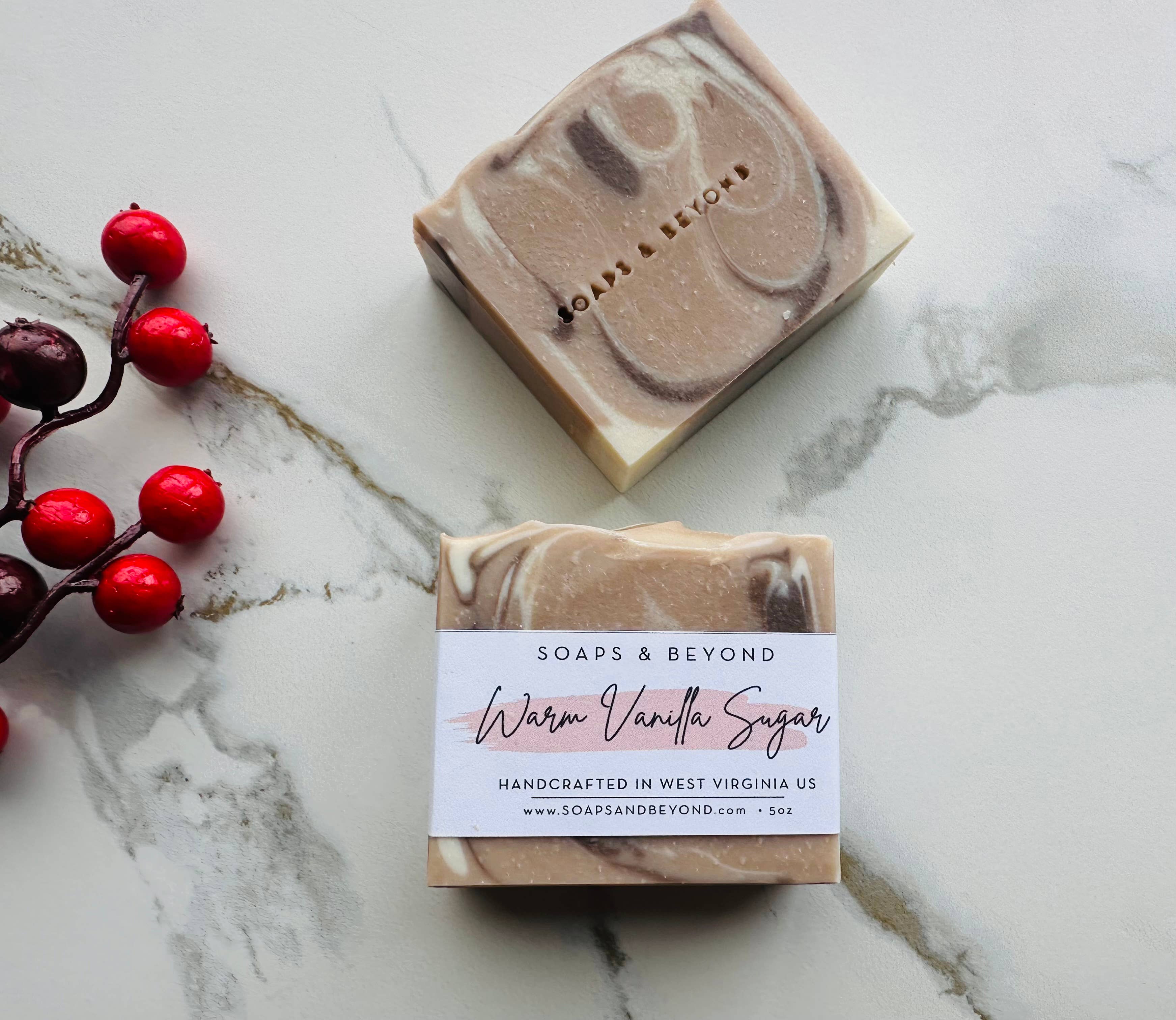 Soaps & Beyond Warm Vanilla Sugar Soap Bar