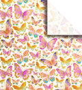 Jillson & Roberts Beautiful Butterflies Wrapping Paper