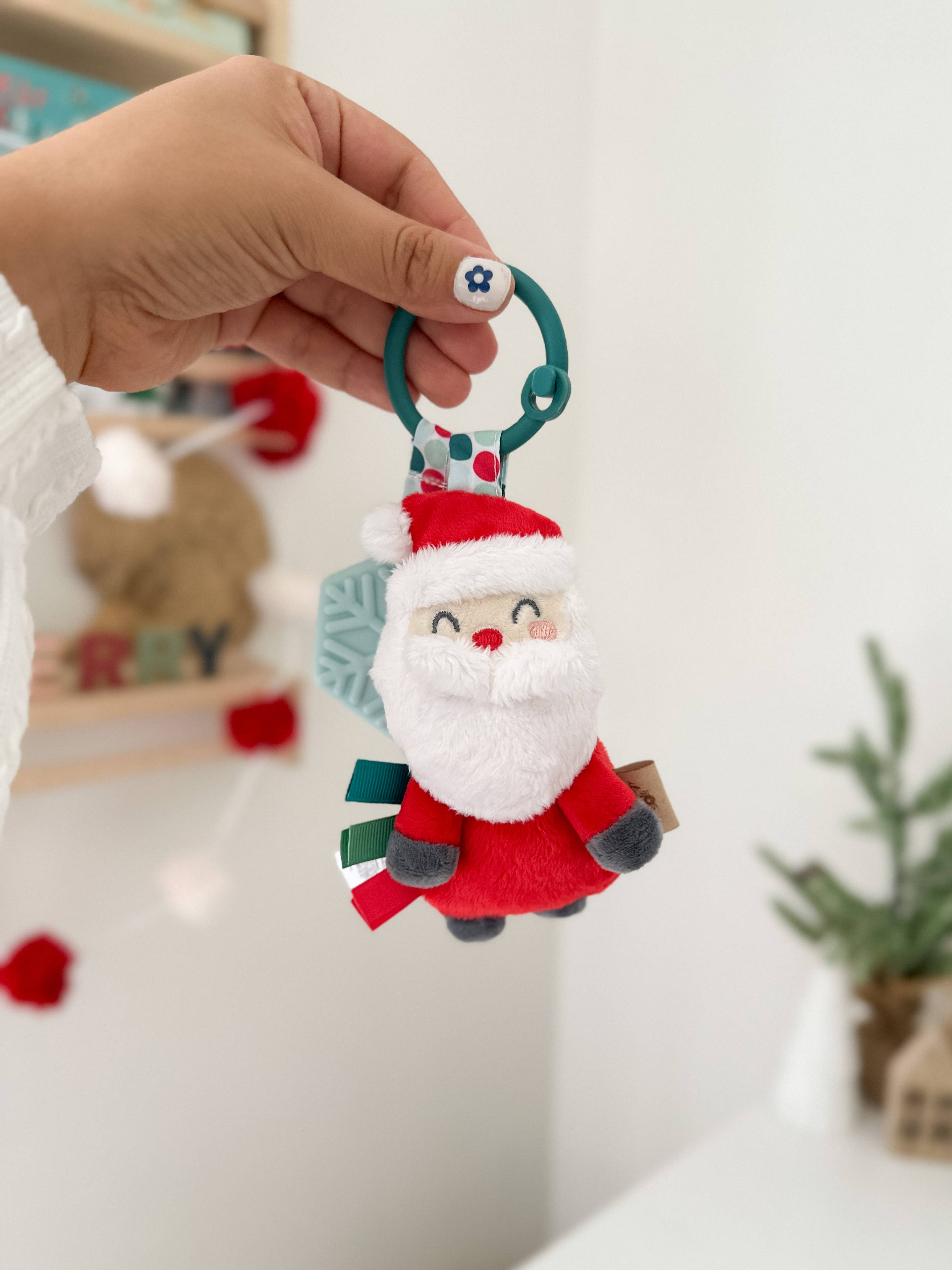 Itzy Ritzy Holiday Itzy Pal Plush and Teether