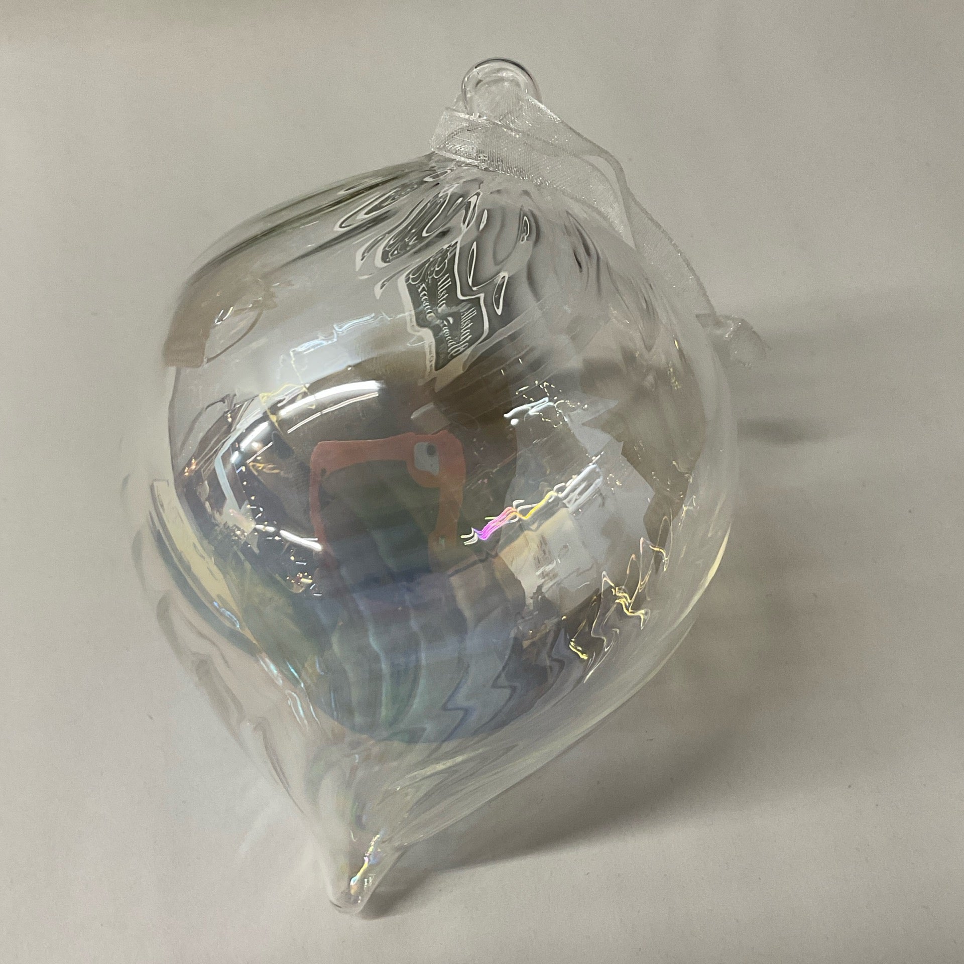 Hand-Blown Glass Finial Ornament