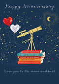Notes & Queries Anniversary Card — Midnight