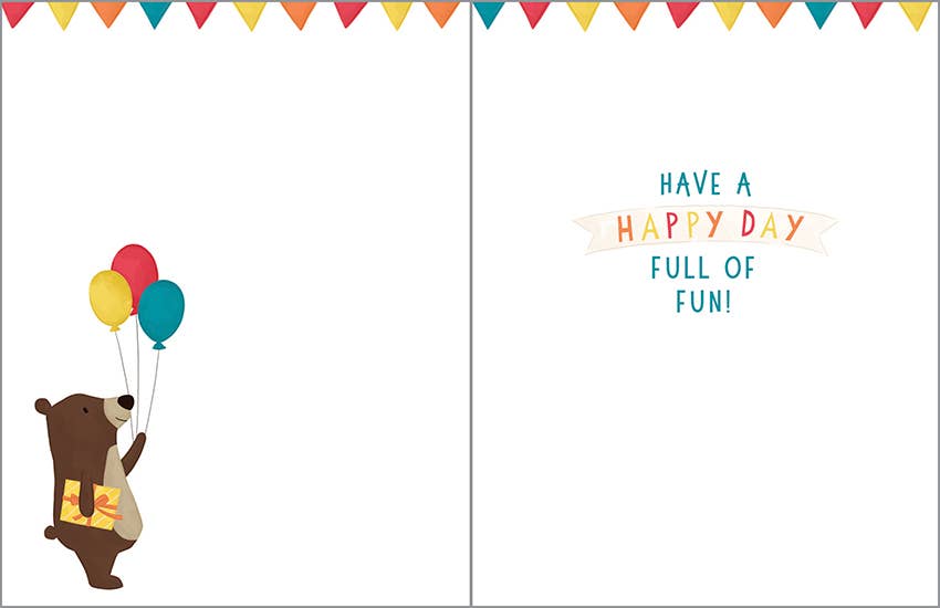 Gina B Birthday Card — Treehouse Party
