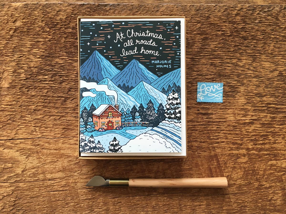 Noteworthy Paper & Press Christmas Home Greeting Card