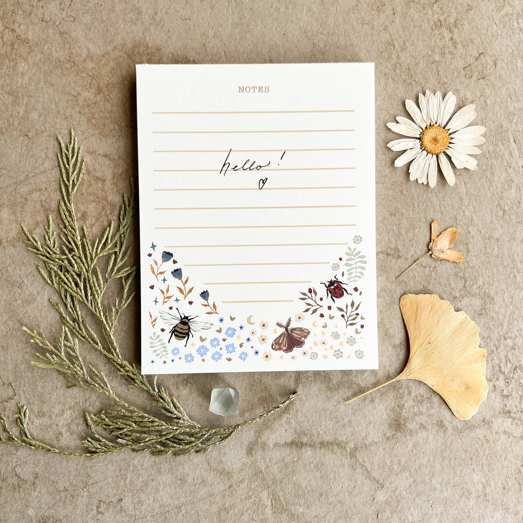 Polanshek of the Hills Woodland Notepad (Small)