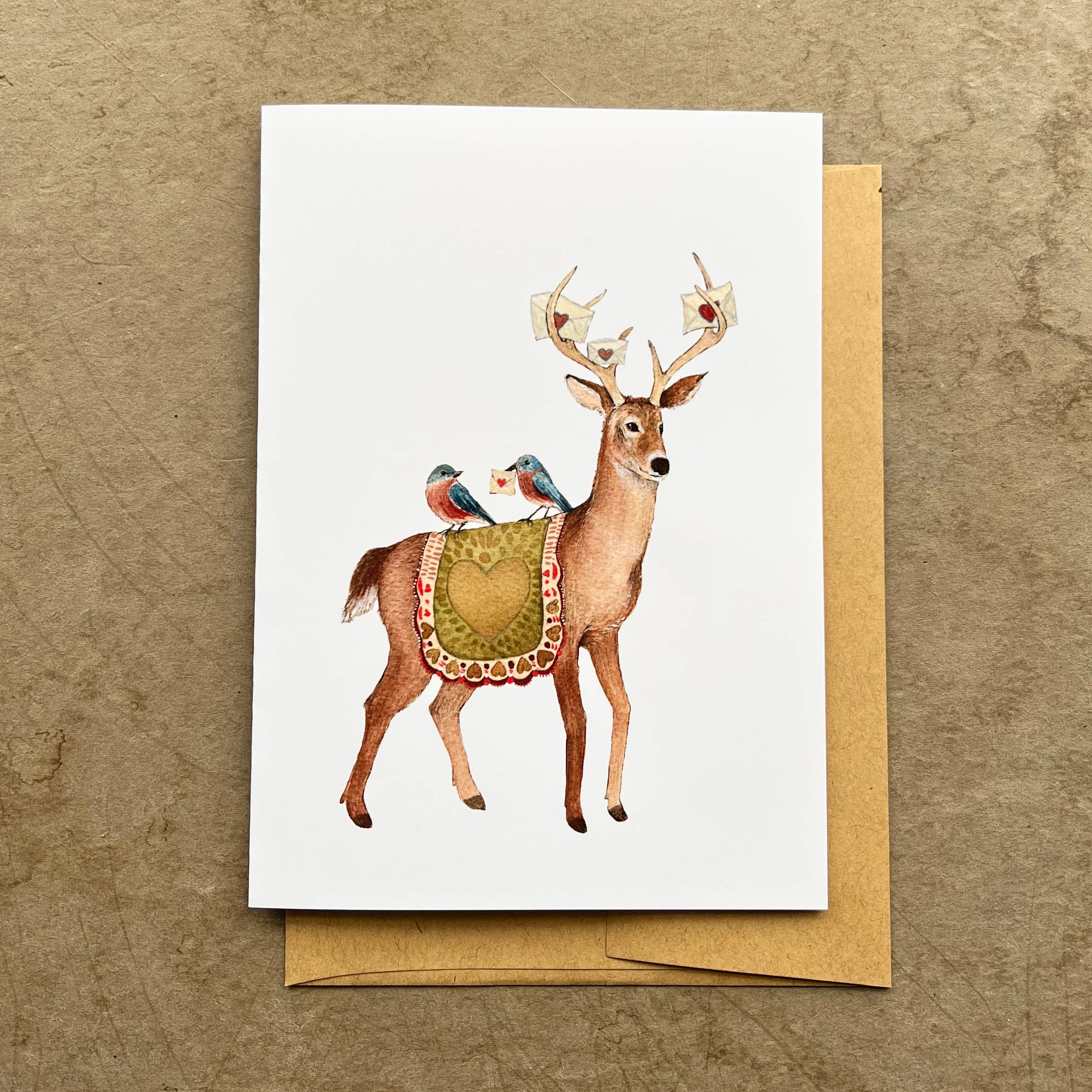 Polanshek of the Hills “Lovely Messenger” Greeting Card