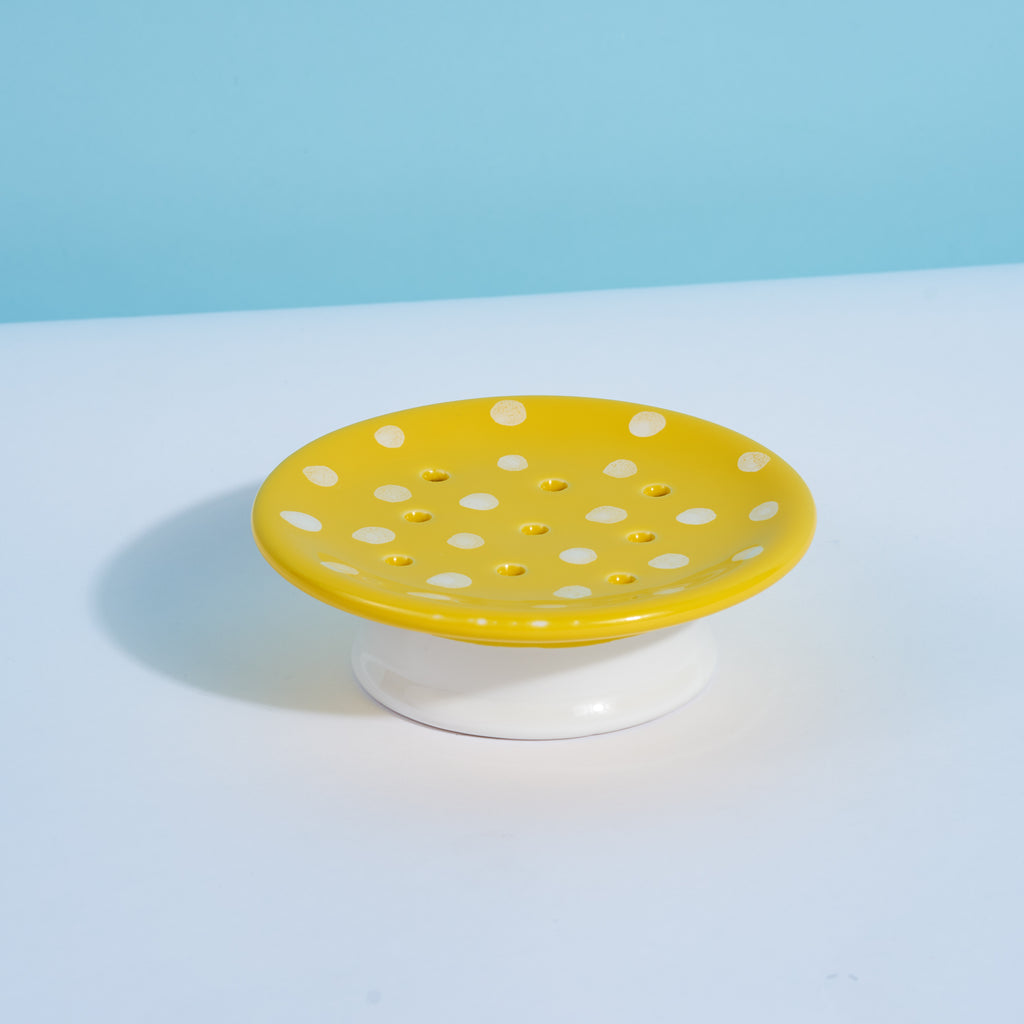 Swedish Dream Ceramic Mushroom Soap Dish