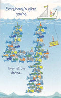 Birthday Balloons Age 4 Card for Boys