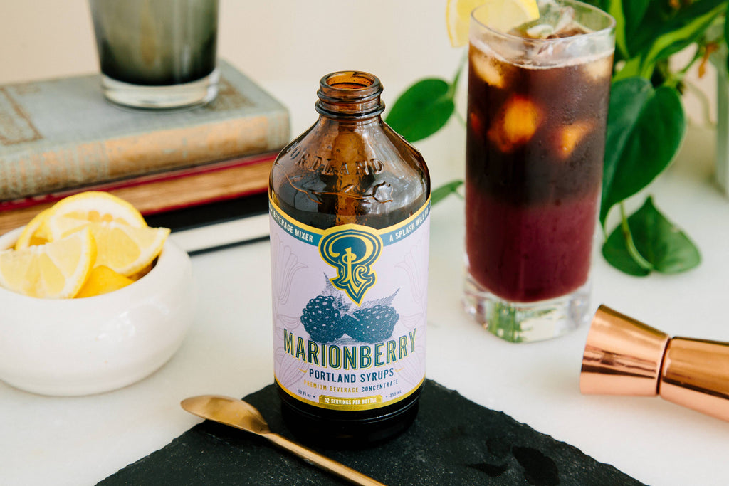 Portland Syrups Marionberry & Blackberry Cocktail Syrup — 3.4oz