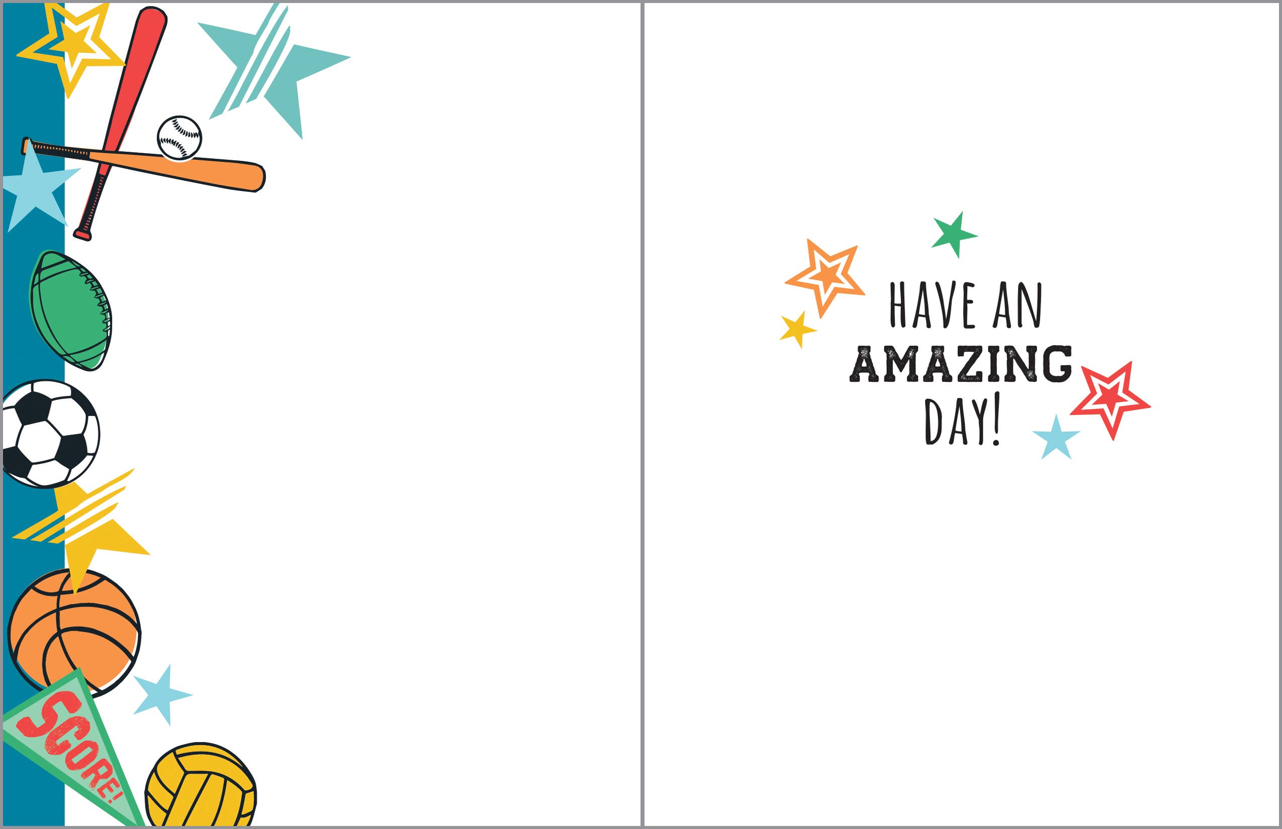Gina B Birthday Card — Sports