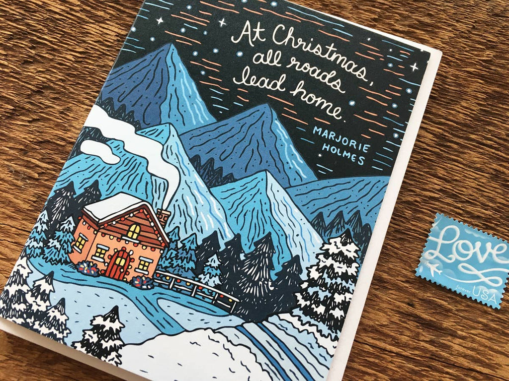 Noteworthy Paper & Press Christmas Home Greeting Card