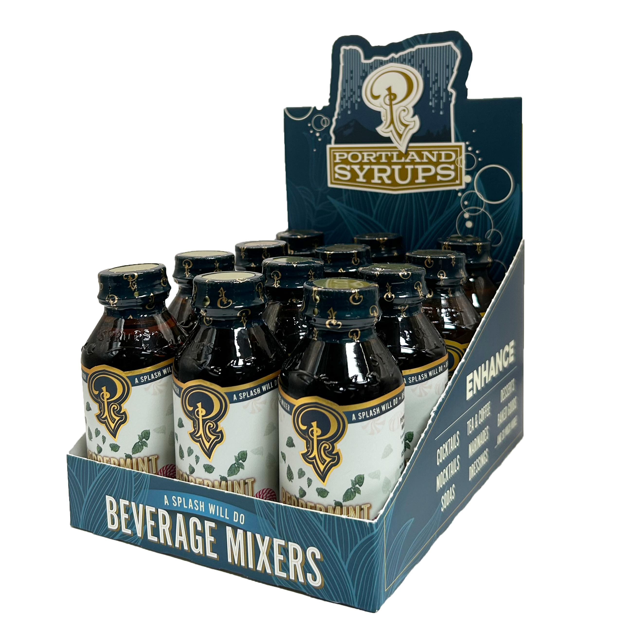 Portland Syrups Small-Batch Peppermint Syrup — 3.4 oz