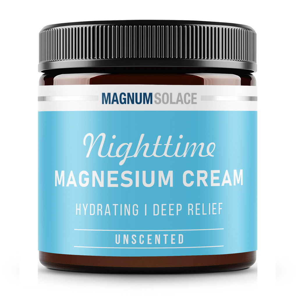 Magnum Solace Nighttime Magnesium Cream, Soothing Body Moisturizer