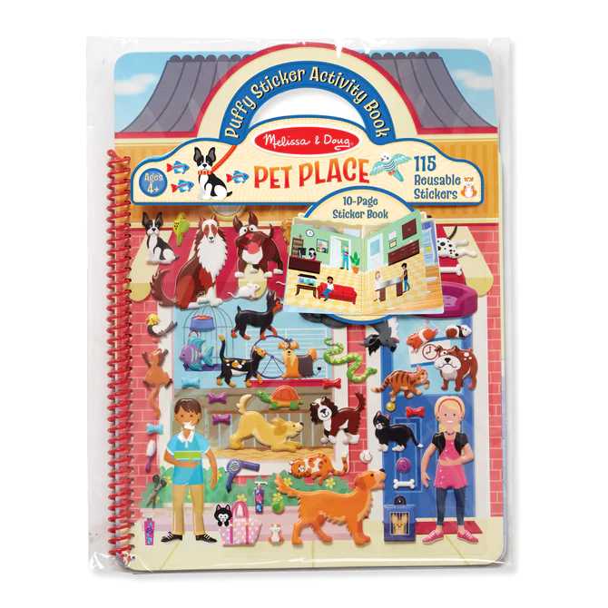 Melissa & Doug Puffy Sticker Play Set — Pet Place