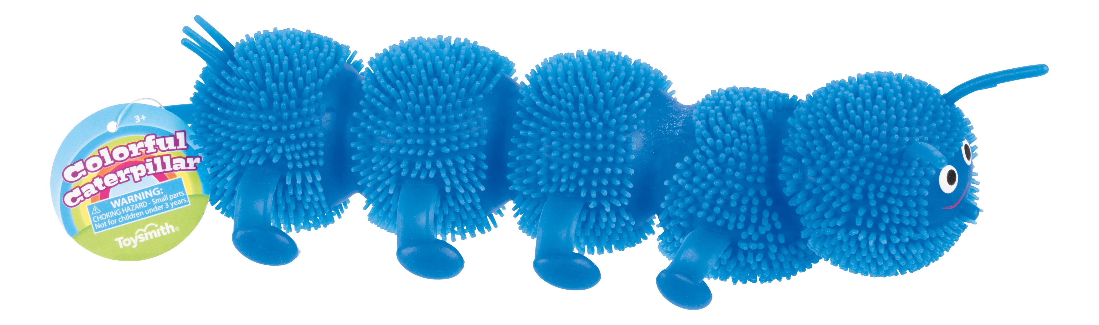 Toysmith Colorful Caterpillar Squish Toy