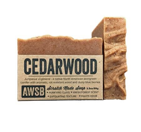 A Wild Soap Bar Cedarwood Bar Soap
