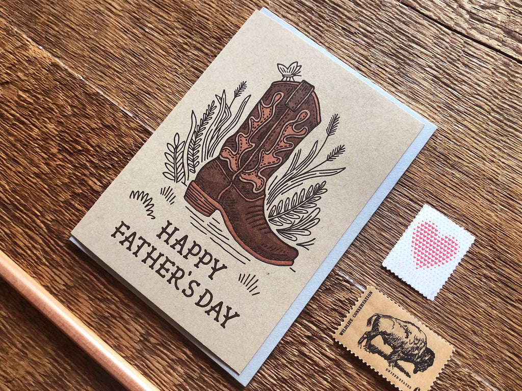 Noteworthy Paper & Press Cowboy Father's Day Greeting Card
