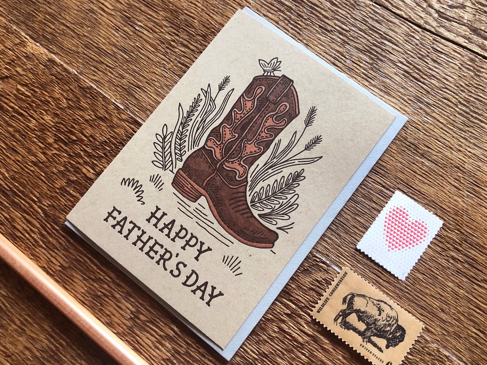Noteworthy Paper & Press Cowboy Father's Day Greeting Card