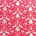 Jillson & Roberts Red Scandinavian Wrapping Paper — Jumbo