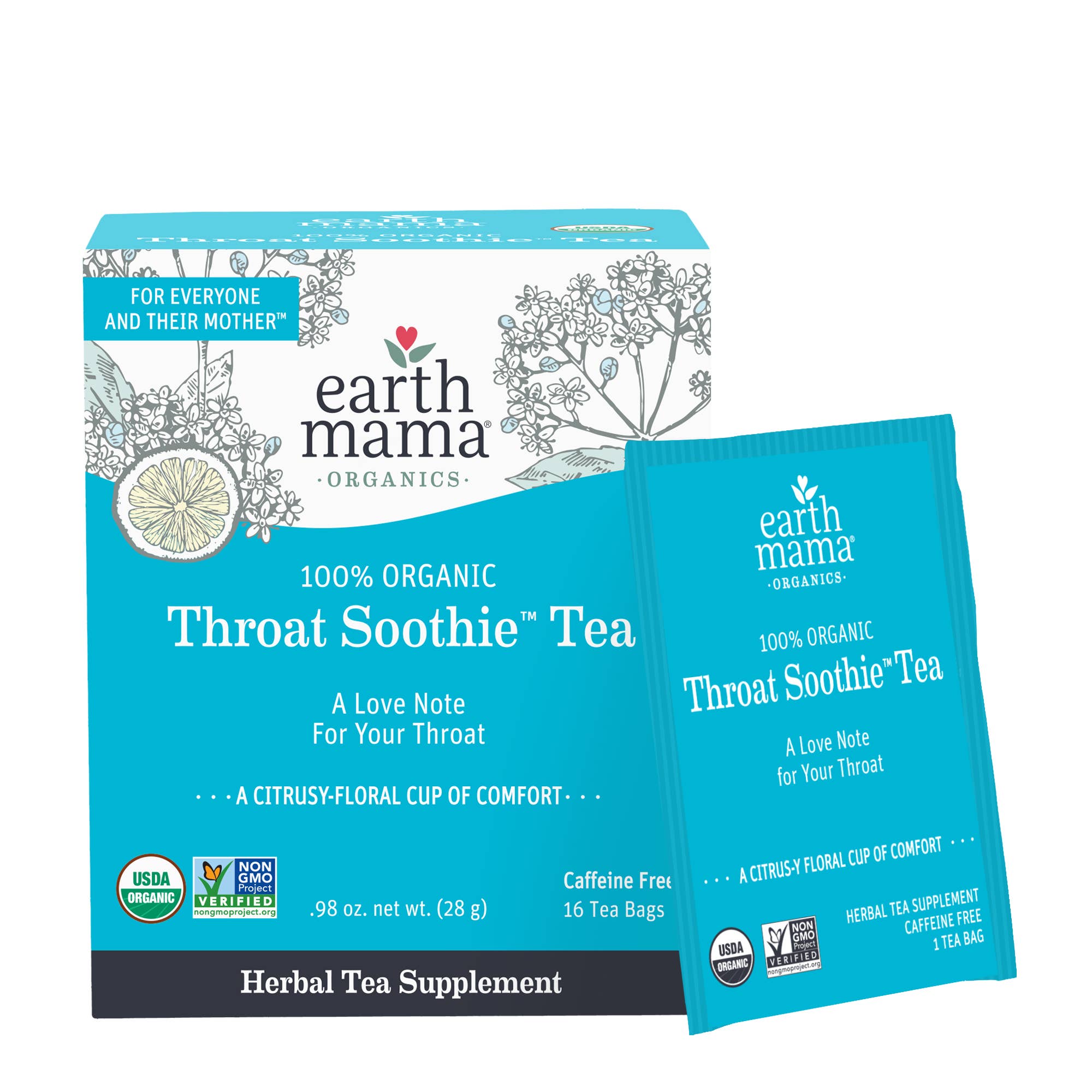 Earth Mama Organic Throat Soothie Tea