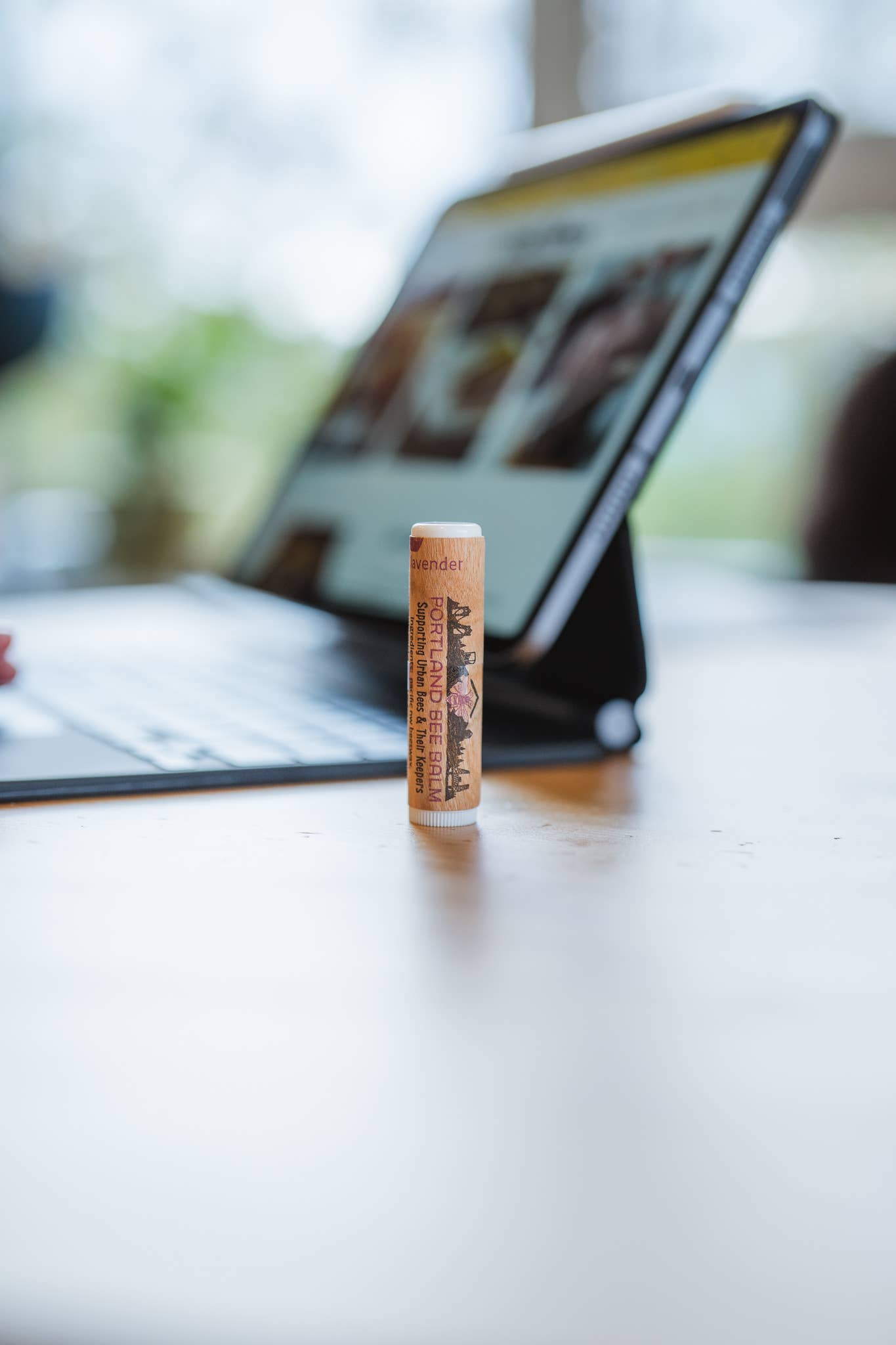 Portland Bee Balm Lavender Beeswax Lip Balm
