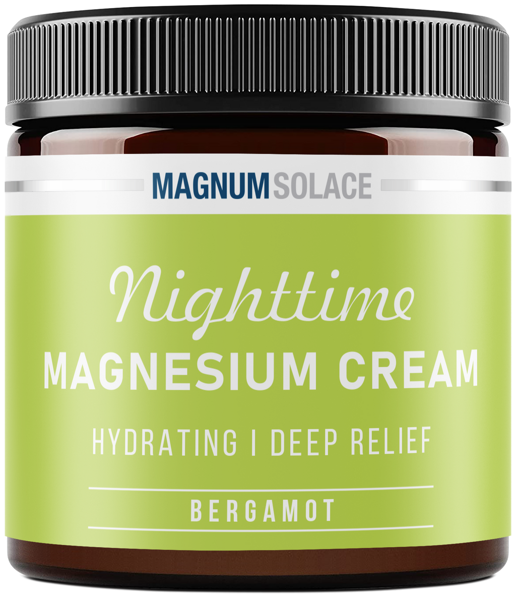 Magnum Solace Nighttime Magnesium Cream, Soothing Body Moisturizer