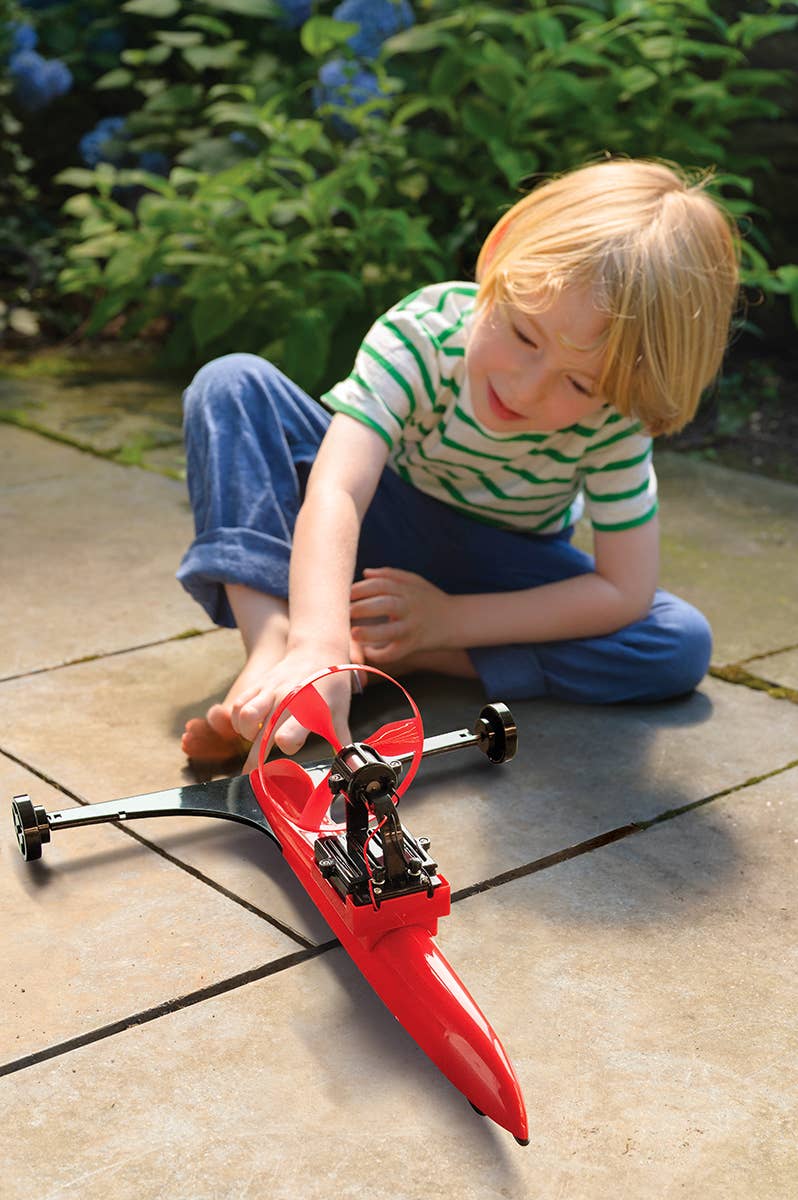 Toysmith 4M Wind Powered Racer Build It Kit