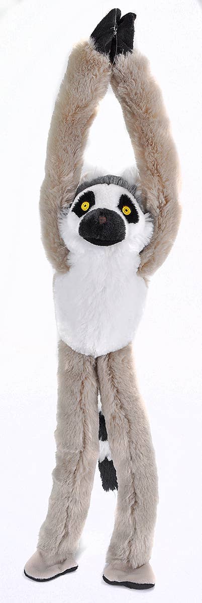 Wild Republic Ecokins Hanging Ring Tailed Lemur Plush — 22"