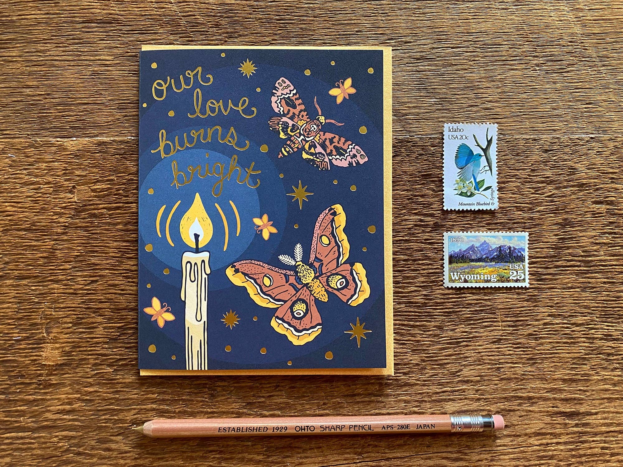 Noteworthy Paper & Press Love Burns Bright Greeting Card
