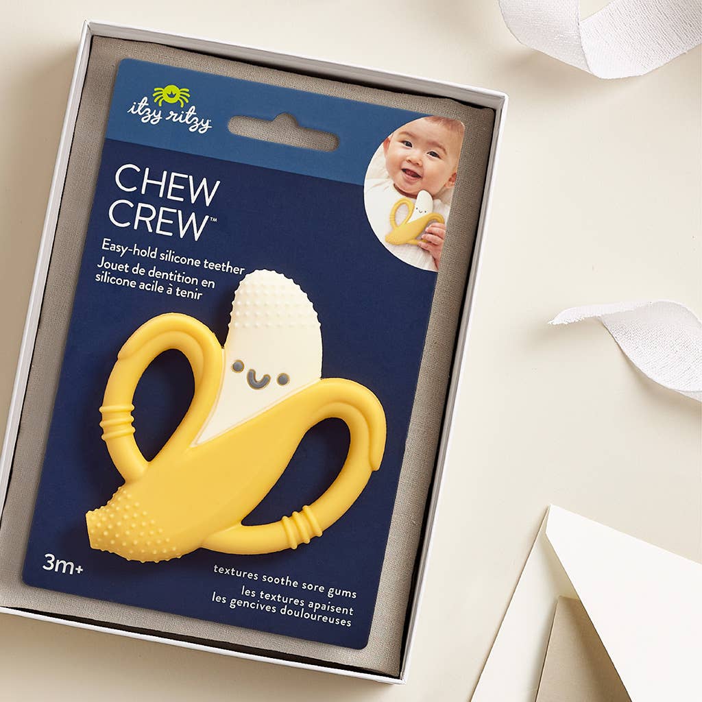 Itzy Ritzy Banana Chew Crew Teether