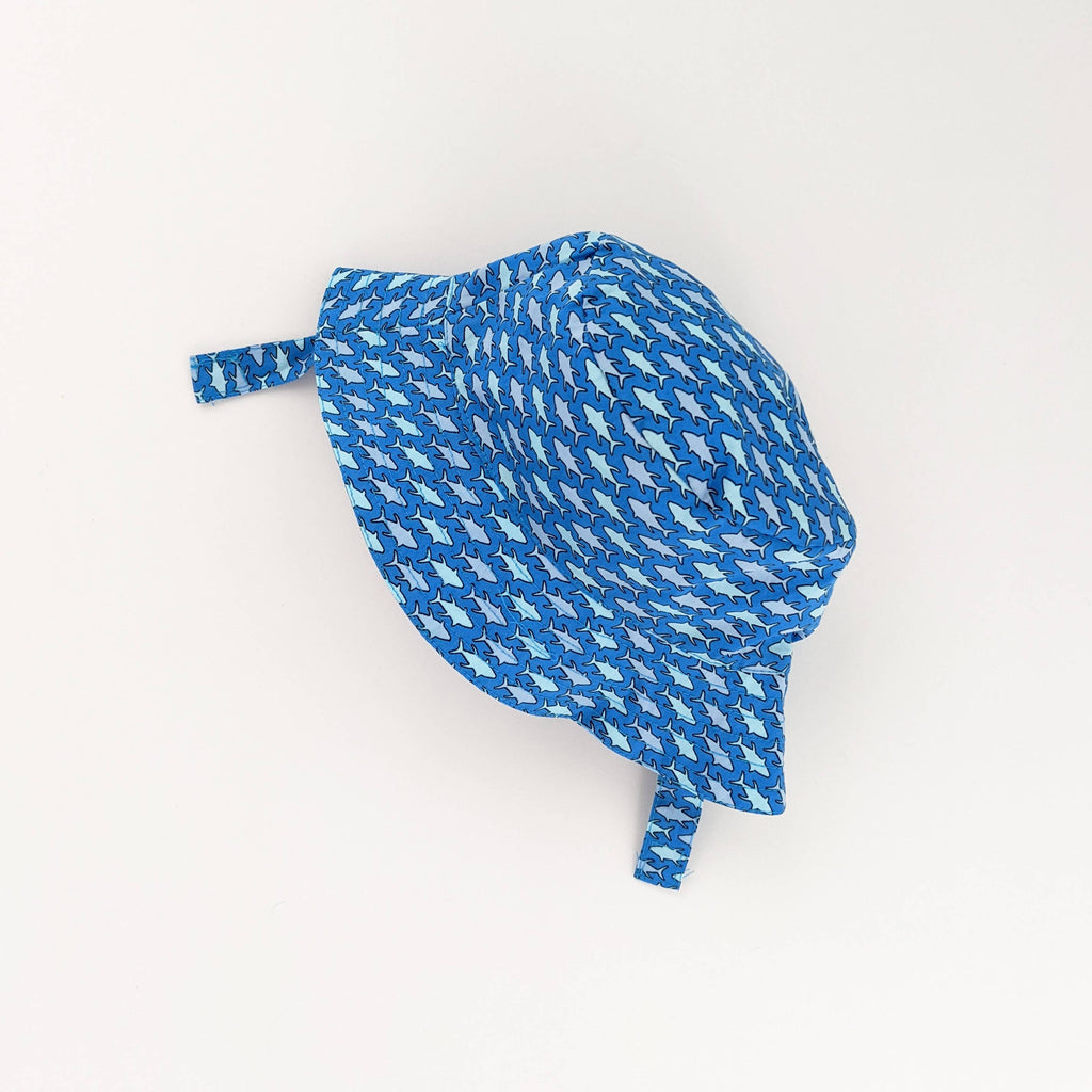 Huggalugs Shark Bucket Hat — UPF 25+
