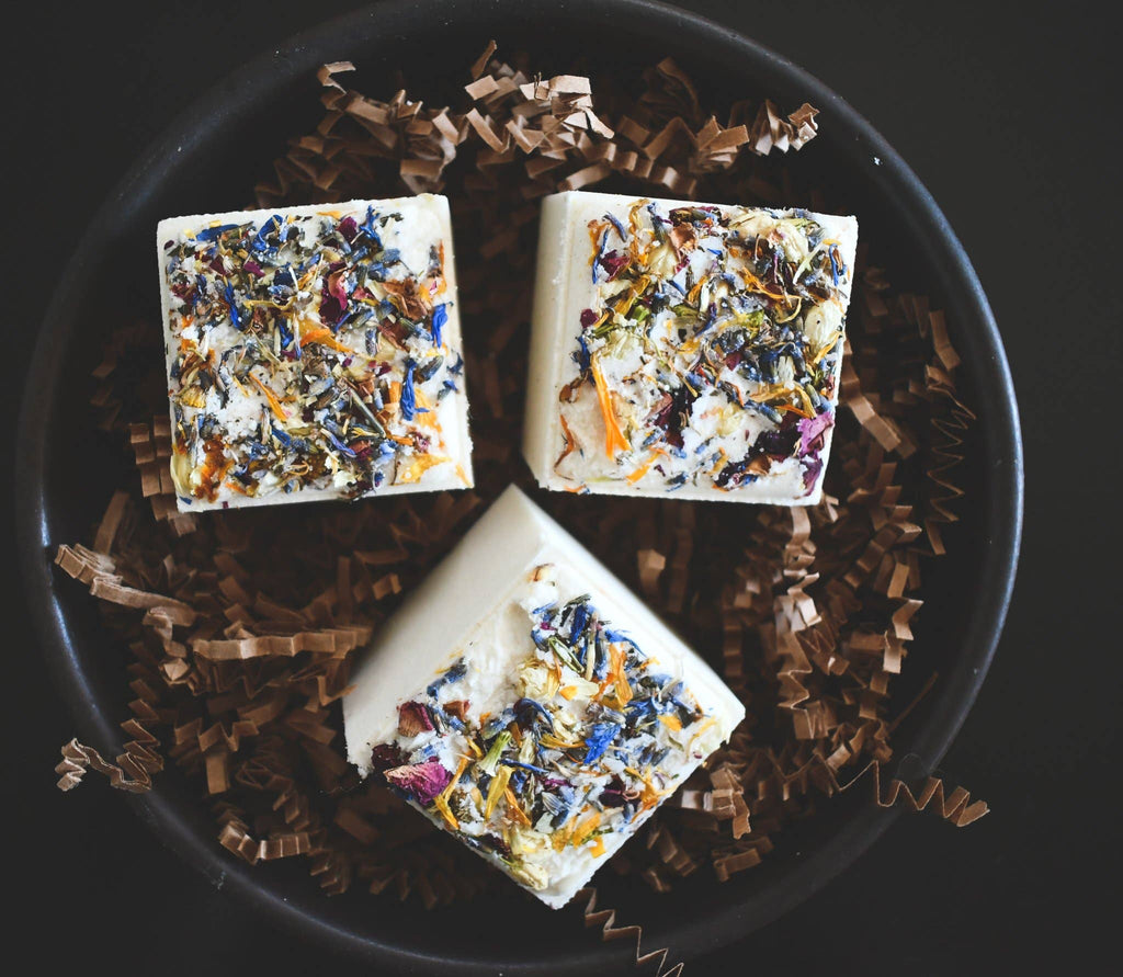 Orange Thyme Wildflower & Honey Bath Bomb