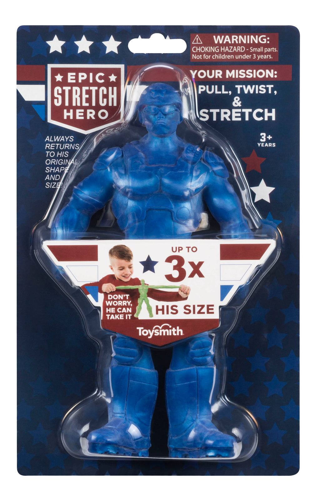 Toysmith Epic Stretch Hero Action Figure