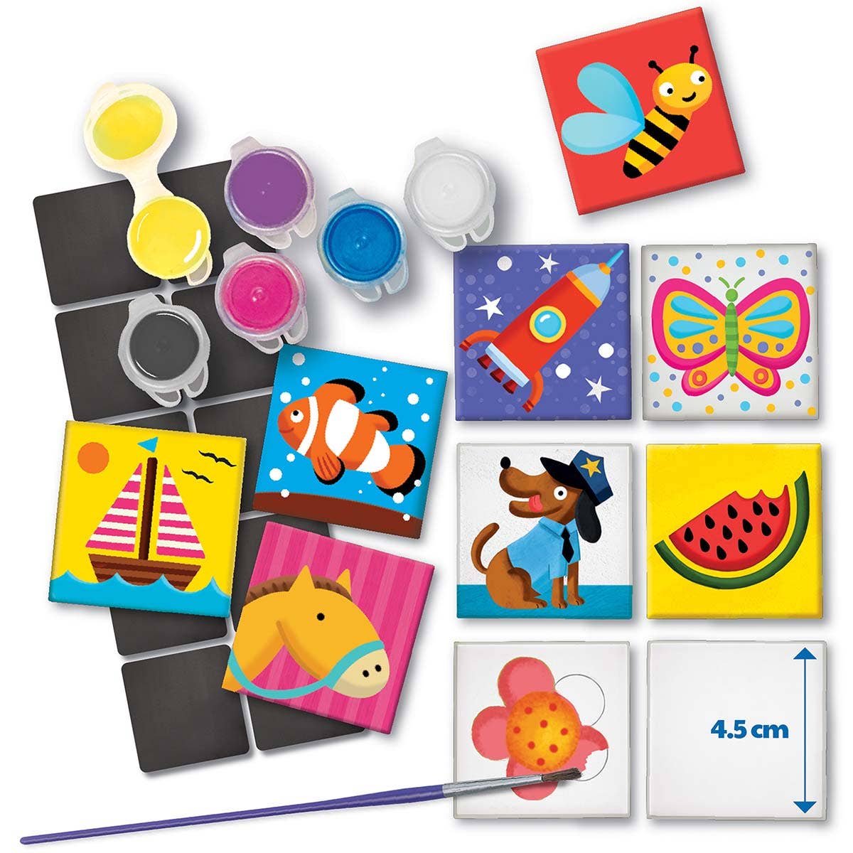 Toysmith 4M Magnetic Mini Tile Art Kit