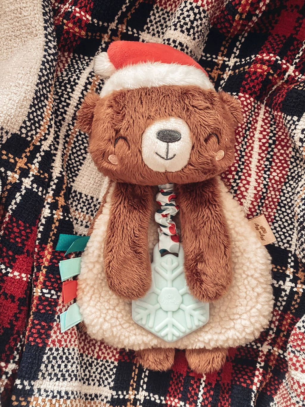 Itzy Ritzy Holiday Lovey Plush and Teether Toy
