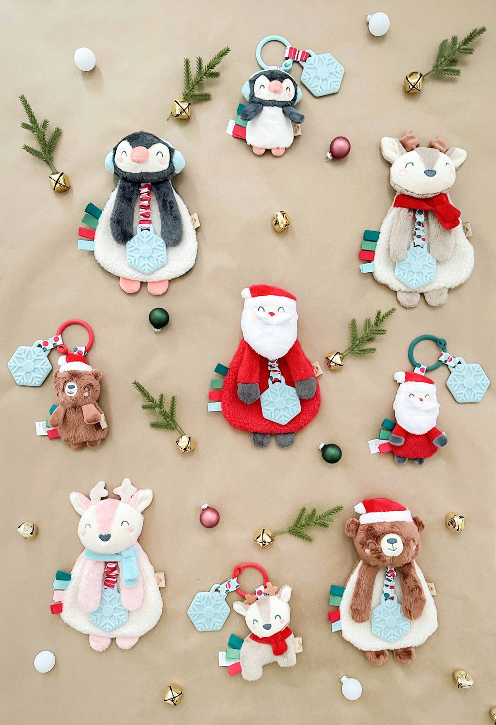 Itzy Ritzy Holiday Itzy Pal Plush and Teether