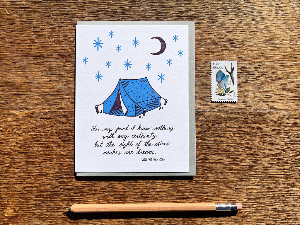 Noteworthy Paper & Press Van Gogh Quote Greeting Card