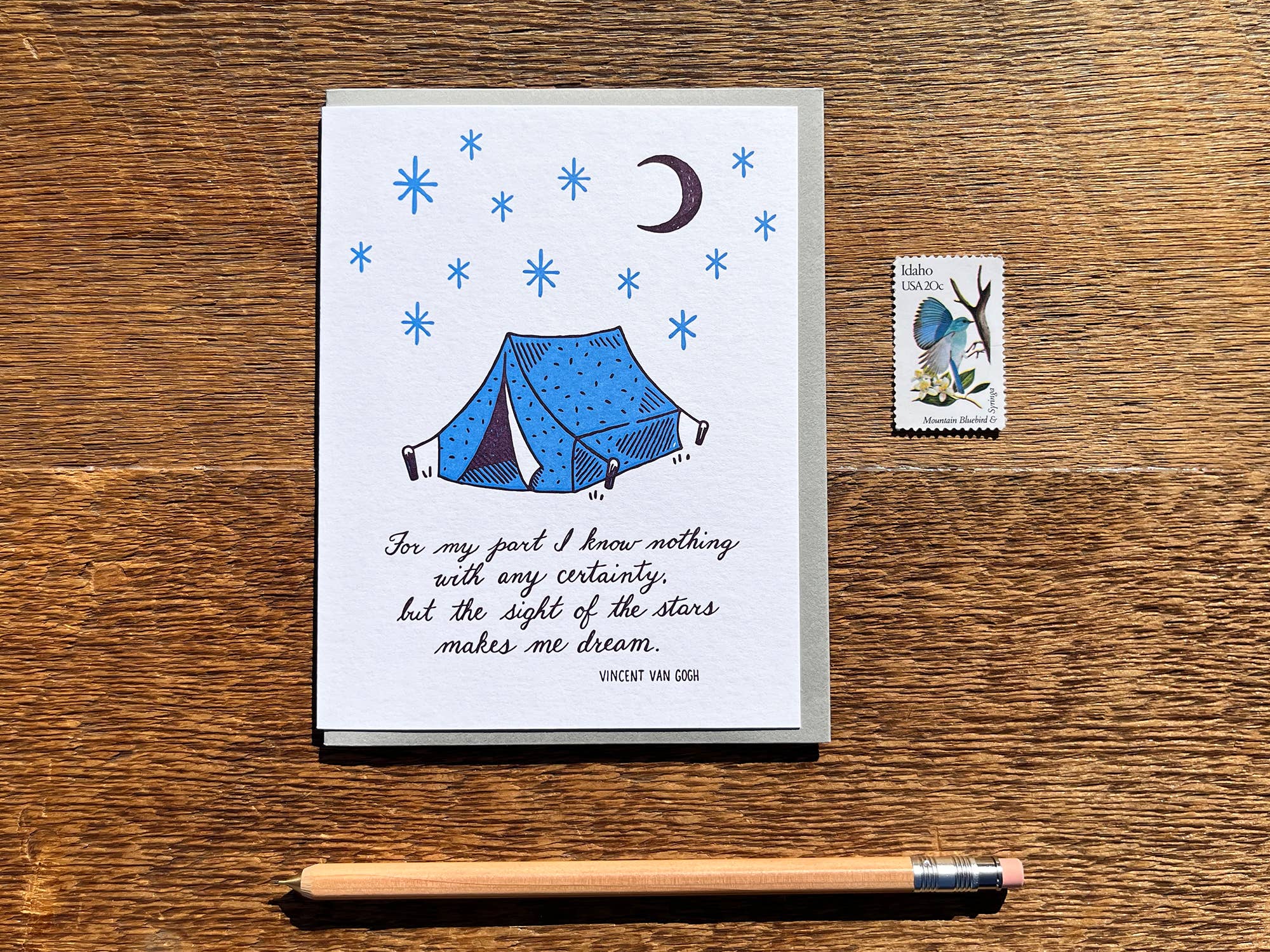 Noteworthy Paper & Press Van Gogh Quote Greeting Card