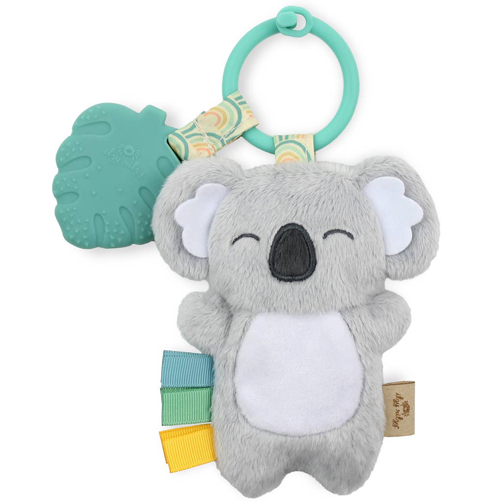 Itzy Ritzy Plush Pal Teether - Dino, Mushroom, Rainbow