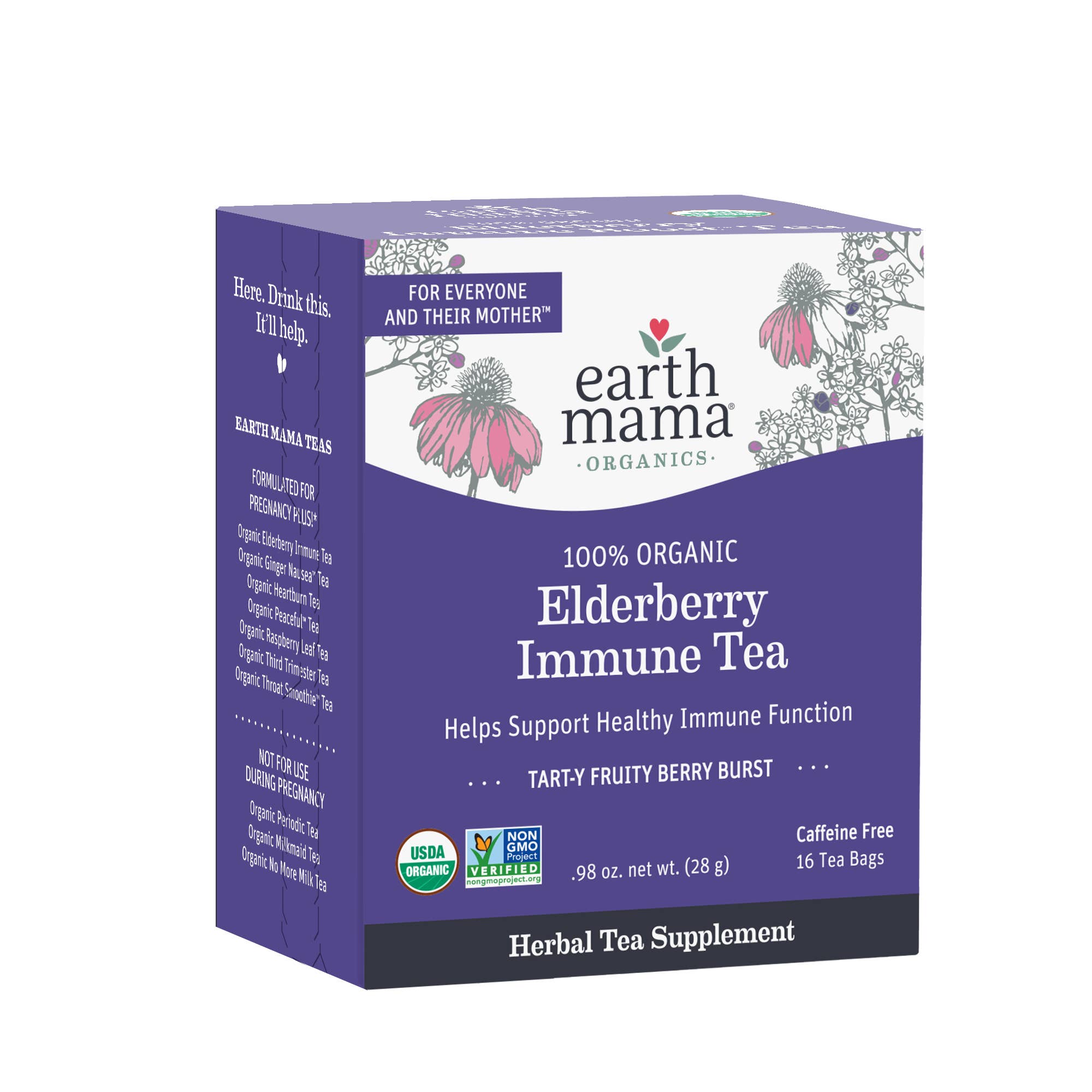 Earth Mama Organic Elderberry Immune Tea