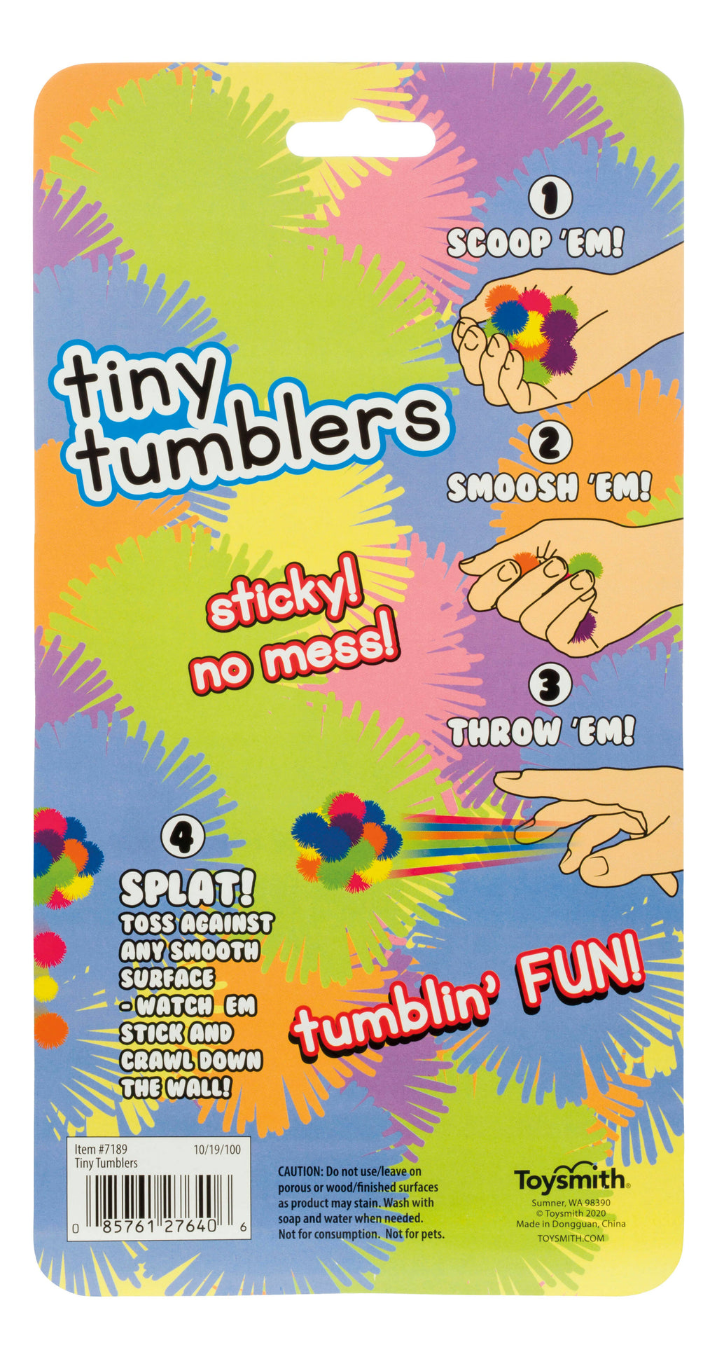 Toysmith Tiny Tumblers Squish Balls