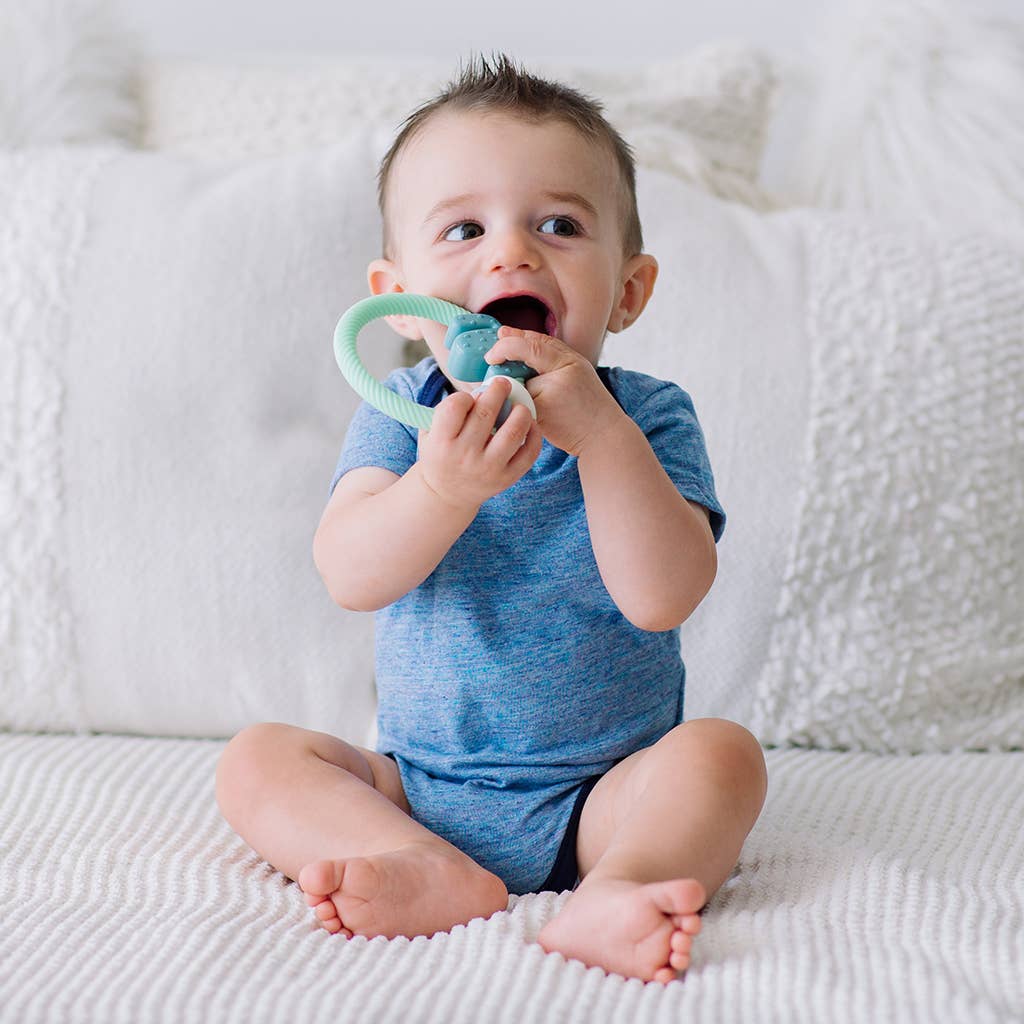 Itzy Ritzy Silicone Rattle Teether