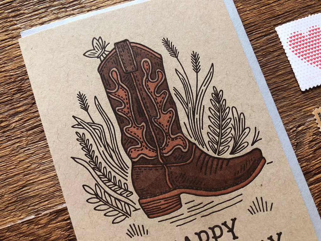 Noteworthy Paper & Press Cowboy Father's Day Greeting Card