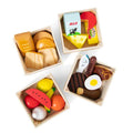 Melissa & Doug Food Groups Wooden Play Food Set