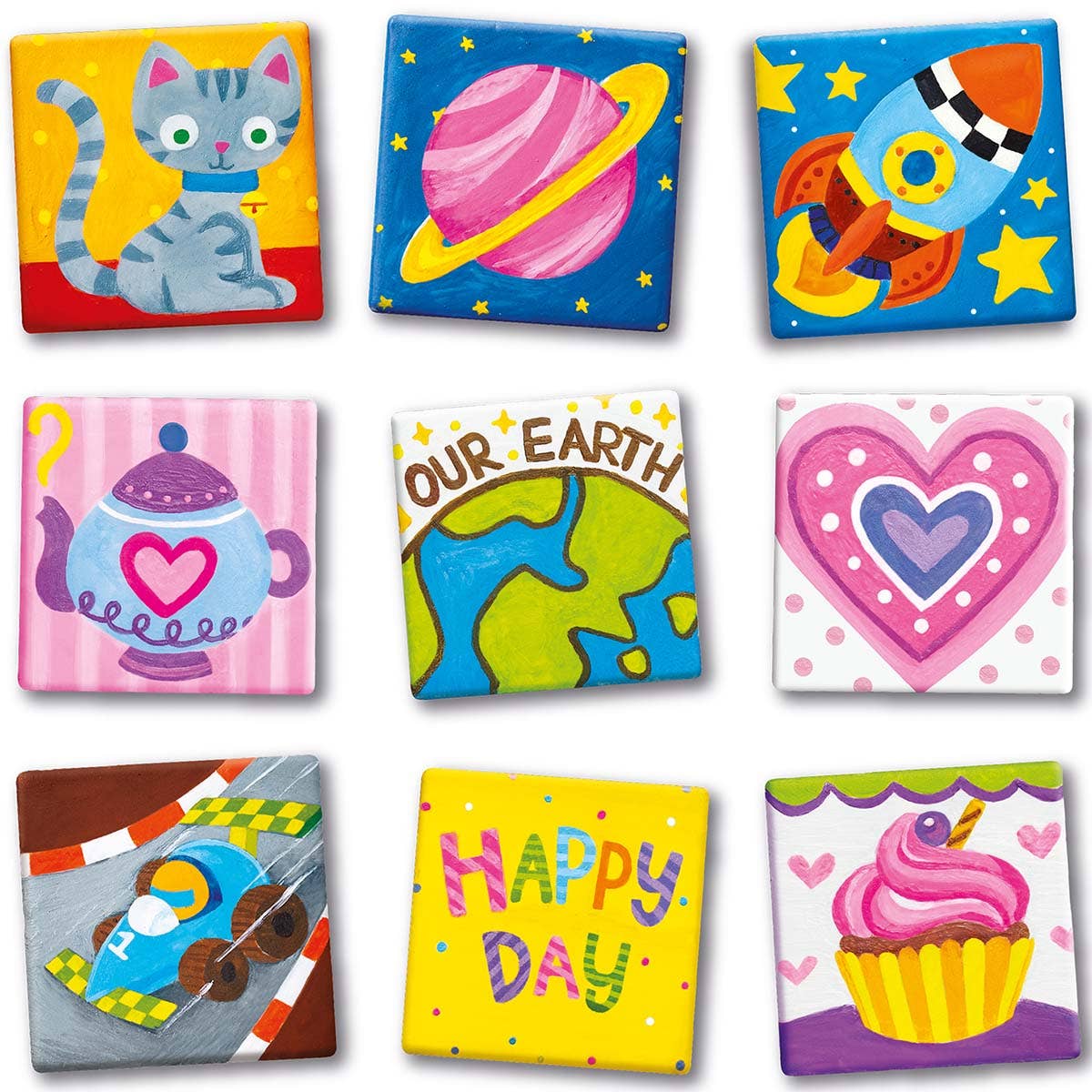 Toysmith 4M Magnetic Mini Tile Art Kit