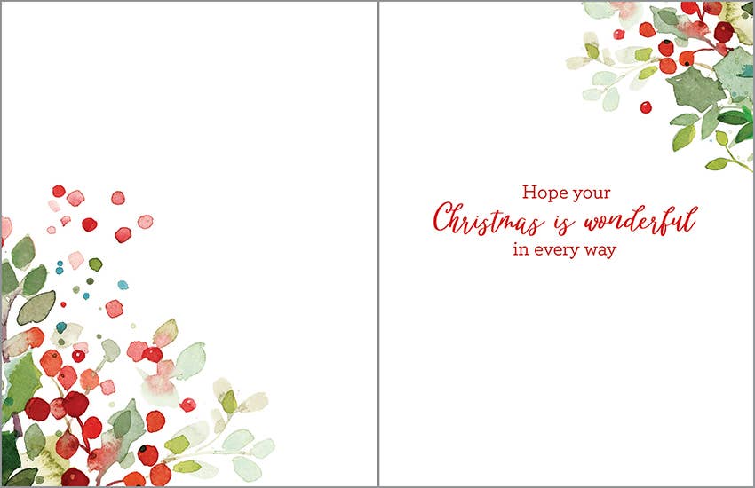 Gina B Christmas Card Set — Berry Branches