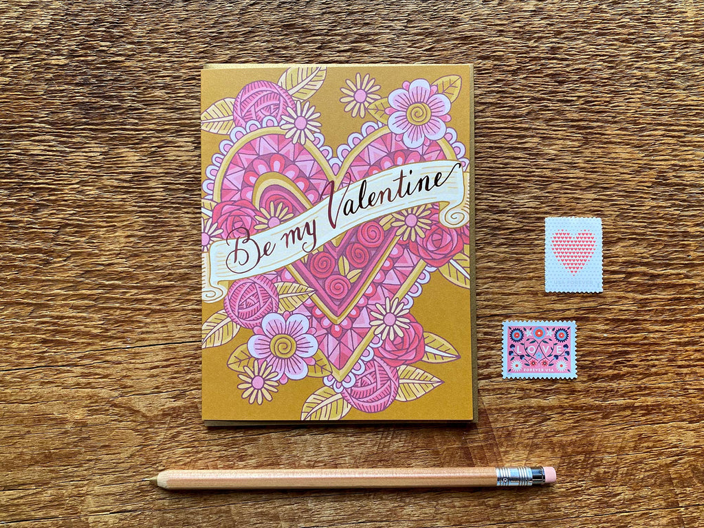 Noteworthy Paper & Press Be My Valentine Greeting Card