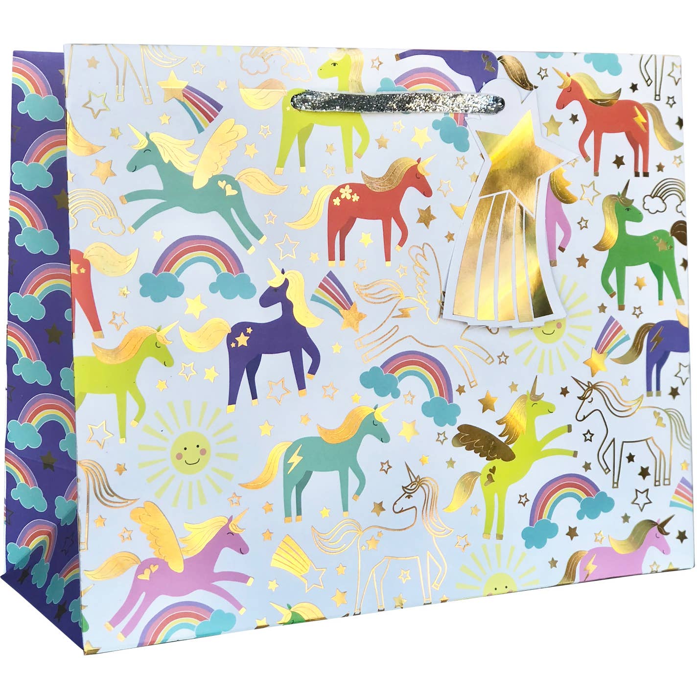 Jillson & Roberts Unicorn Gift Bag — Large