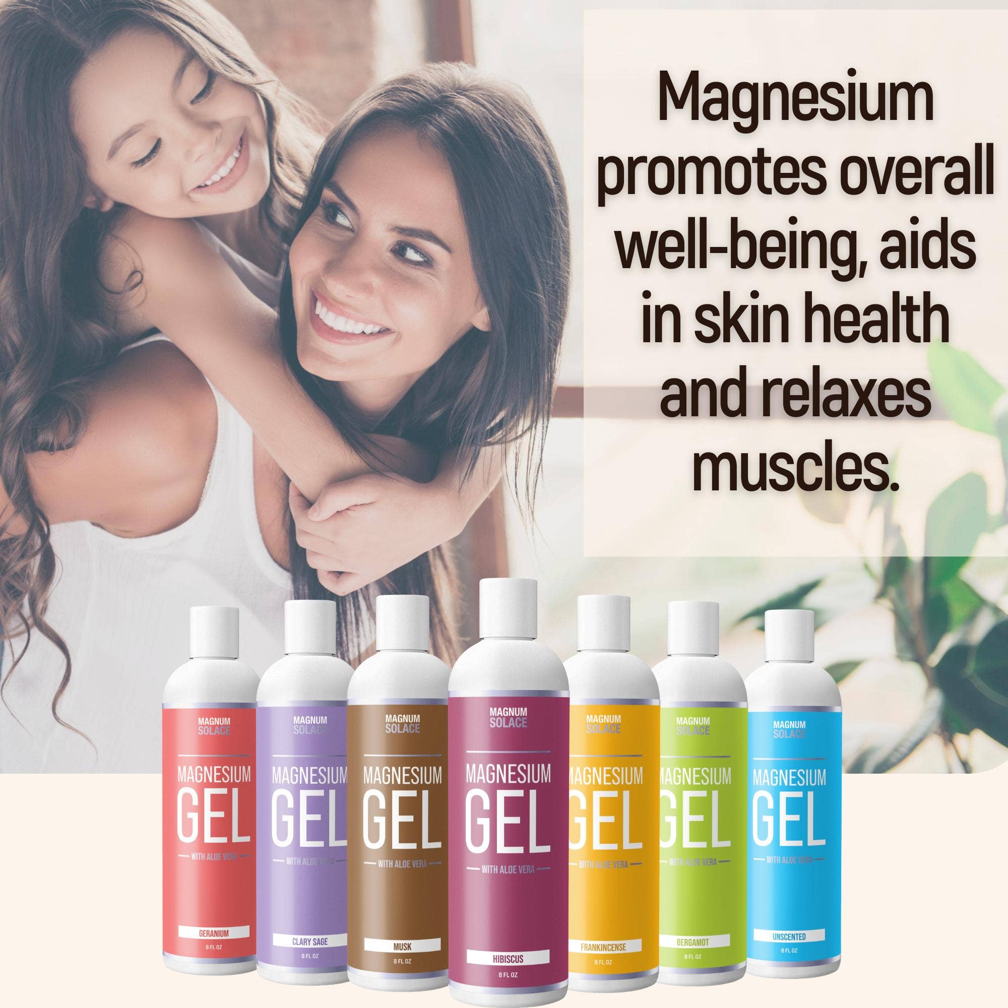 Magnum Solace Magnesium Gel with Aloe