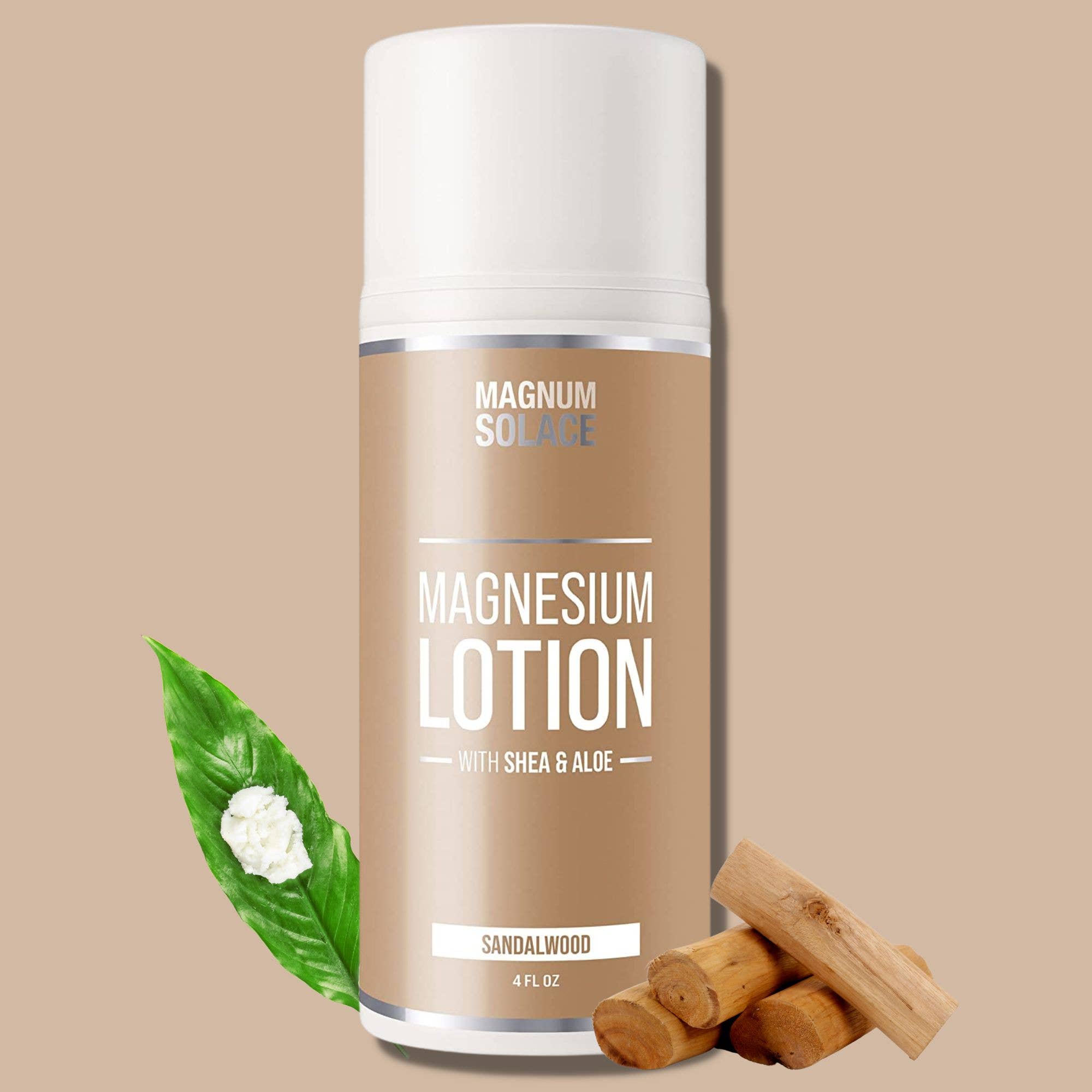 Magnum Solace Magnesium Lotion – Sandalwood